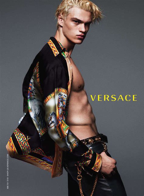 foto top model versace|Versace models men.